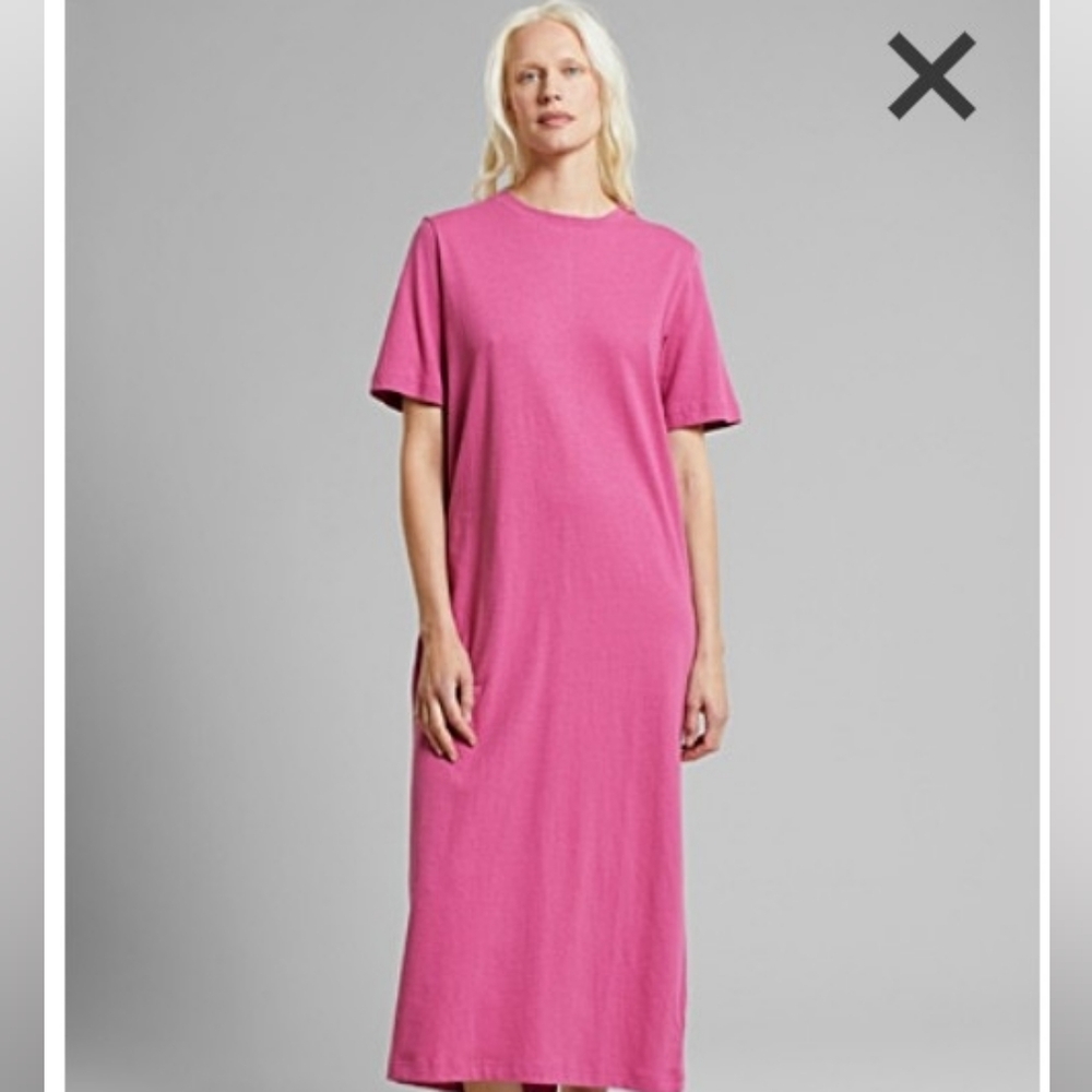 Dedicated tshirt dress Organic cotton & Hemp, size L